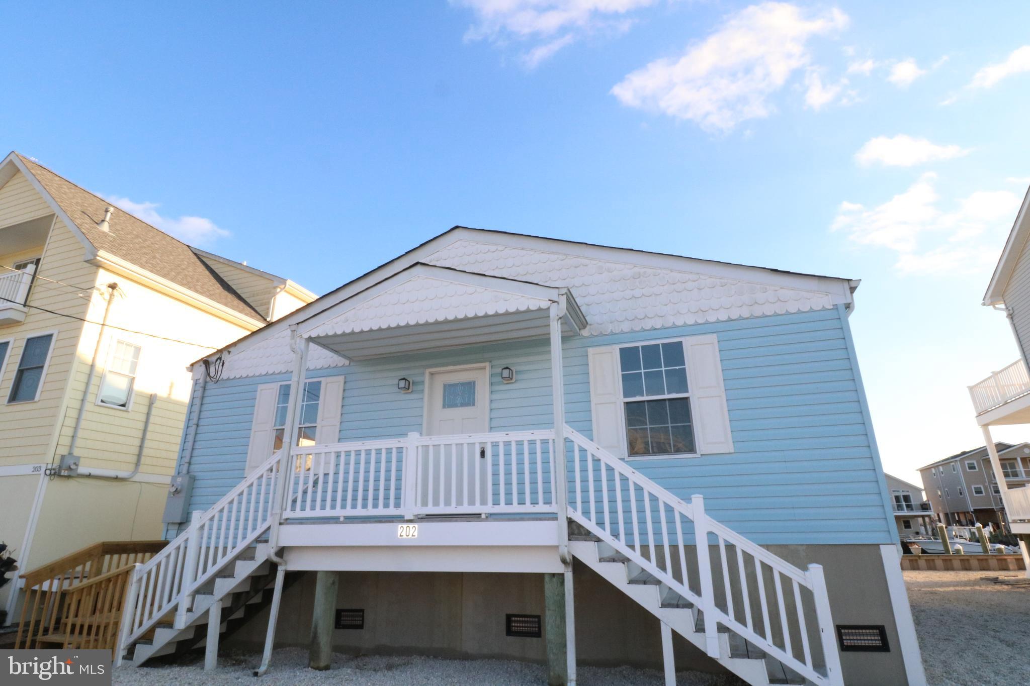 a view of a house with a deck