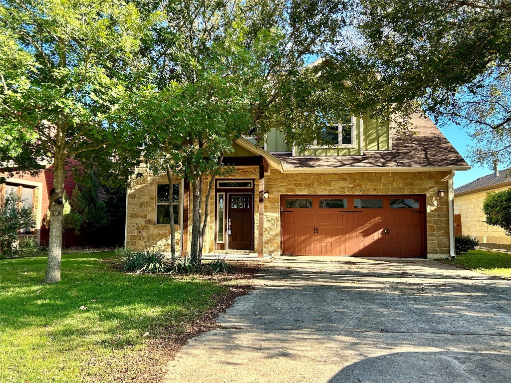 a front view of house with yard