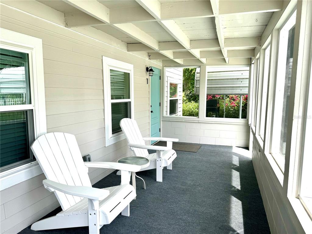 FRONT COVERED SCREEN PORCH FOR YOUR PRIVATE ENJOYMENT