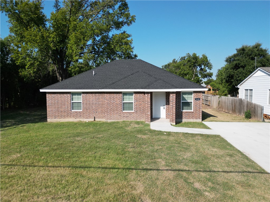 a view of house with outdoor space