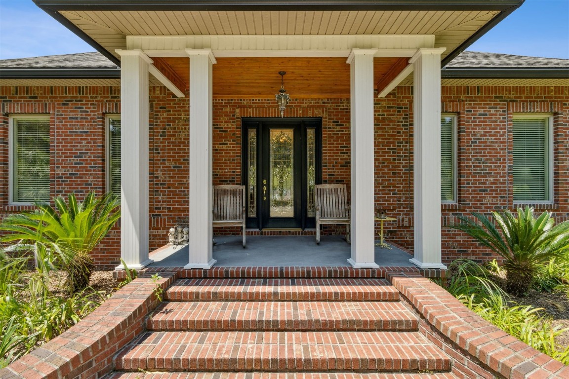 a view of a house with a porch