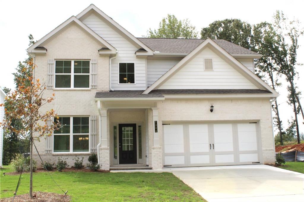 a view of outdoor space yard and front view of a house