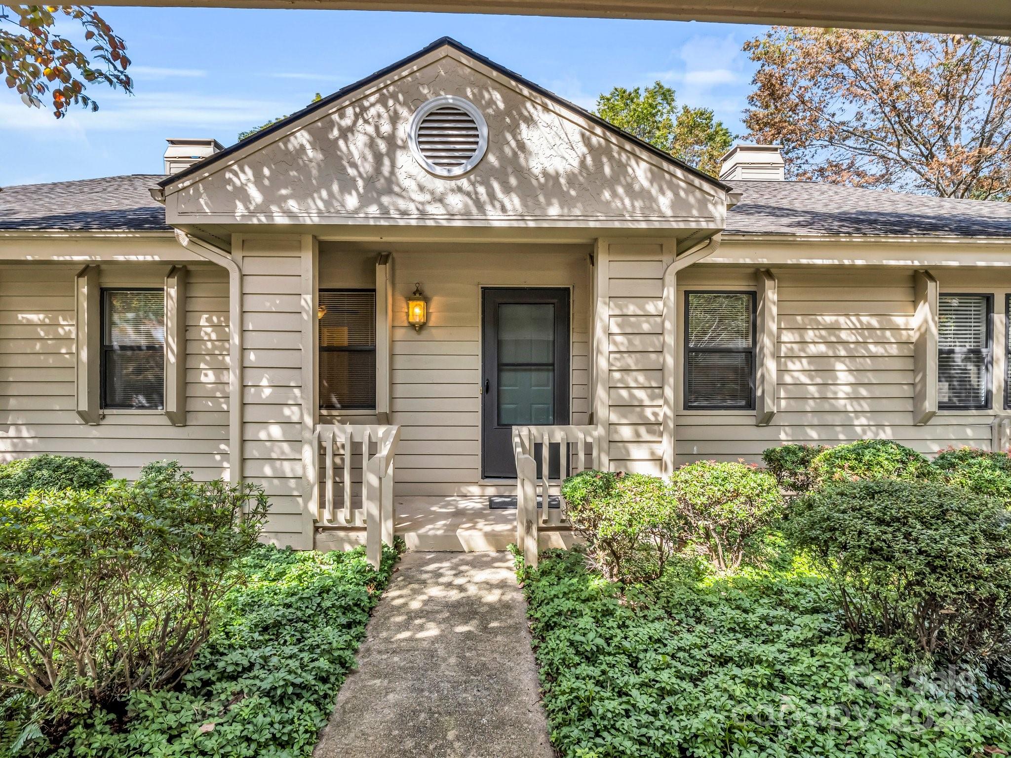 front view of a house