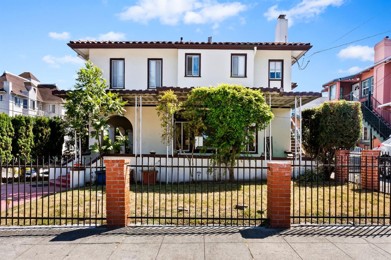 front view of a house