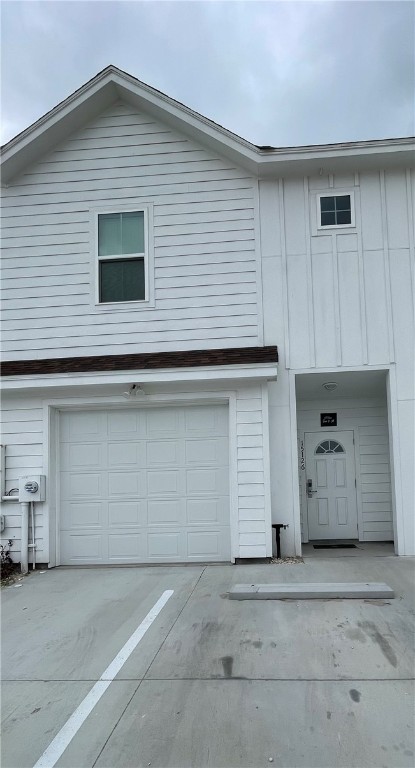 a view of garage