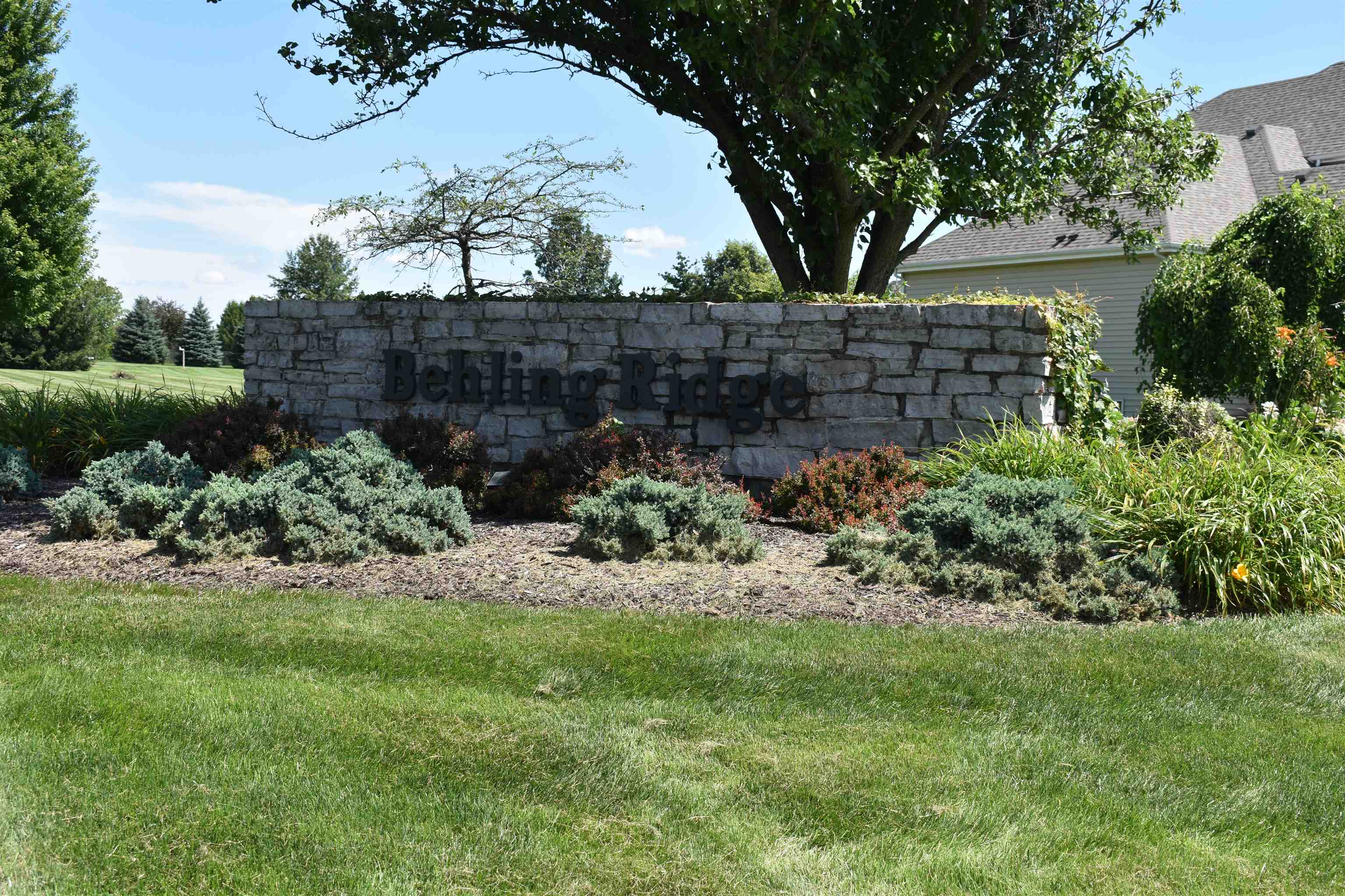 a view of a garden