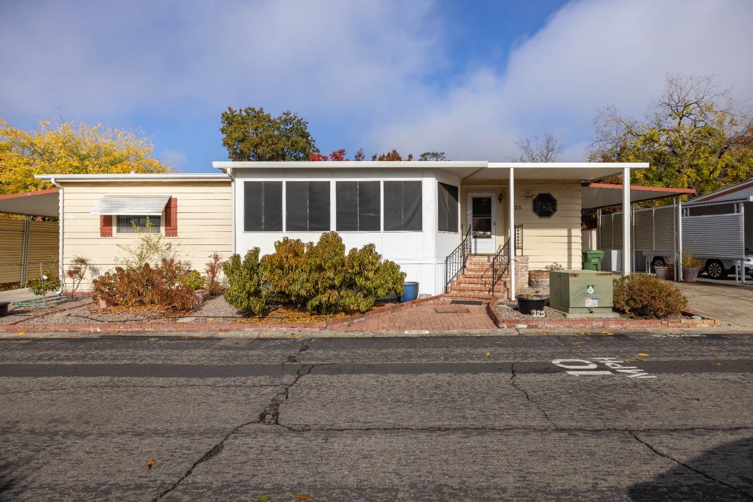 front view of a house