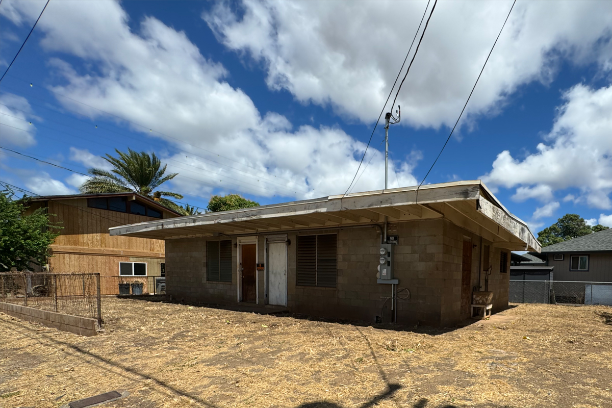 a view of house with outdoor space