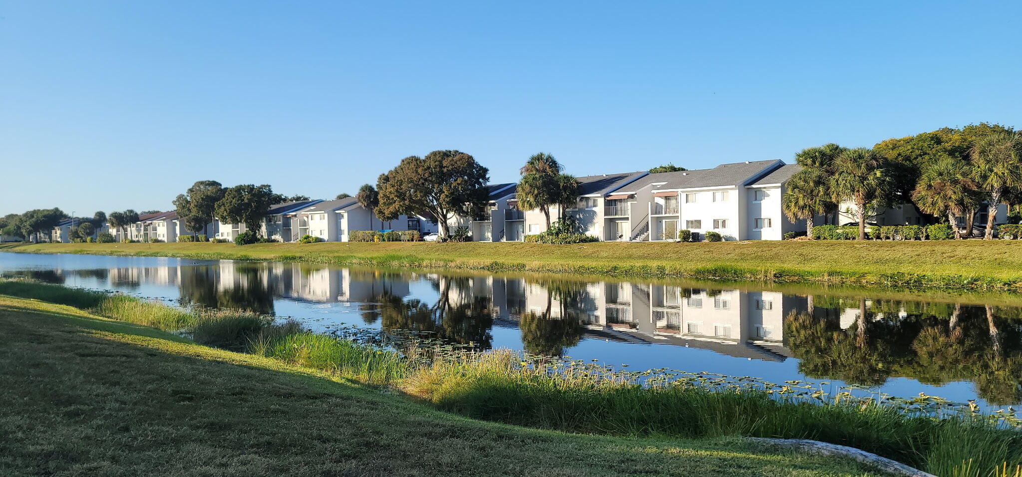 a view of a house with swimming pool and yard