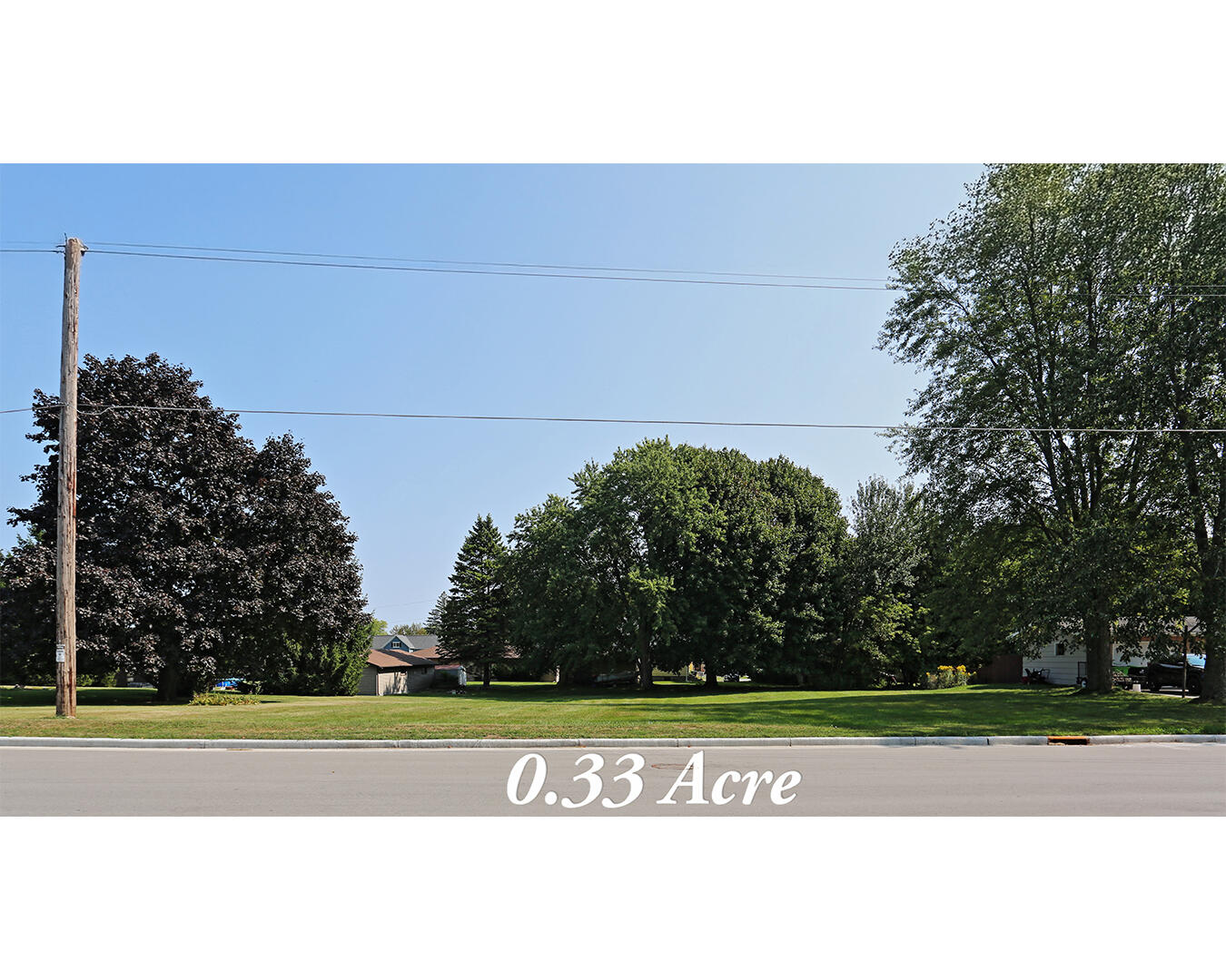 0.33 acre Village of Cleveland WI lot fo