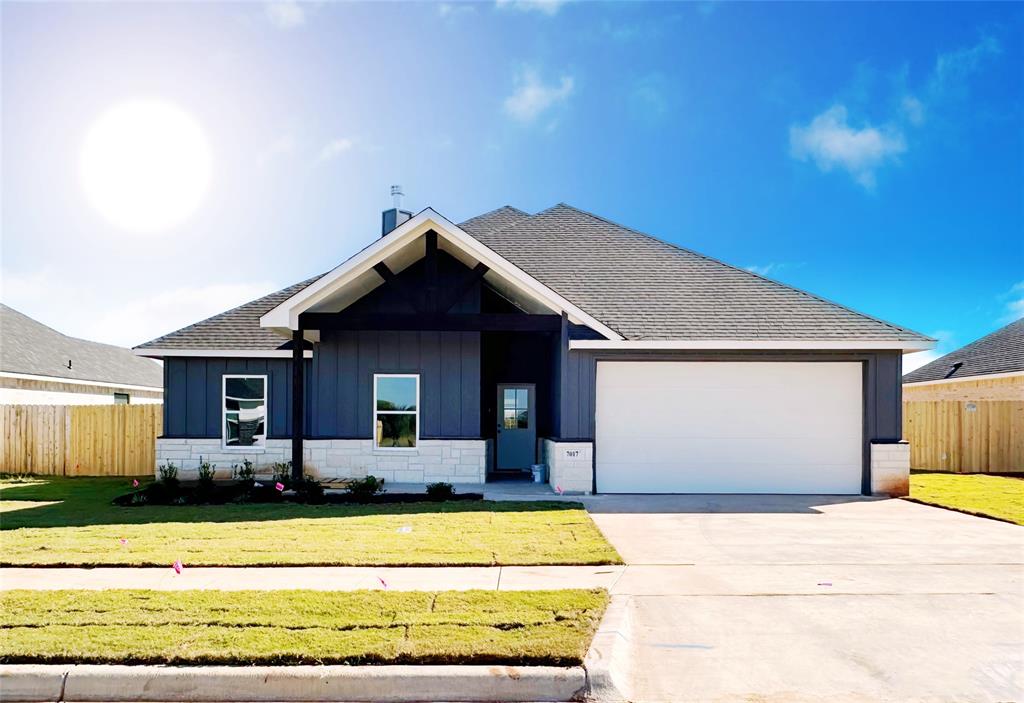 a house view with a outdoor space