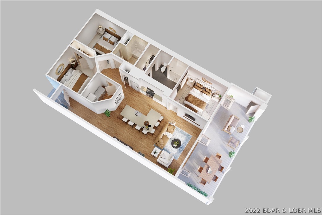 Rendering Floorplan D