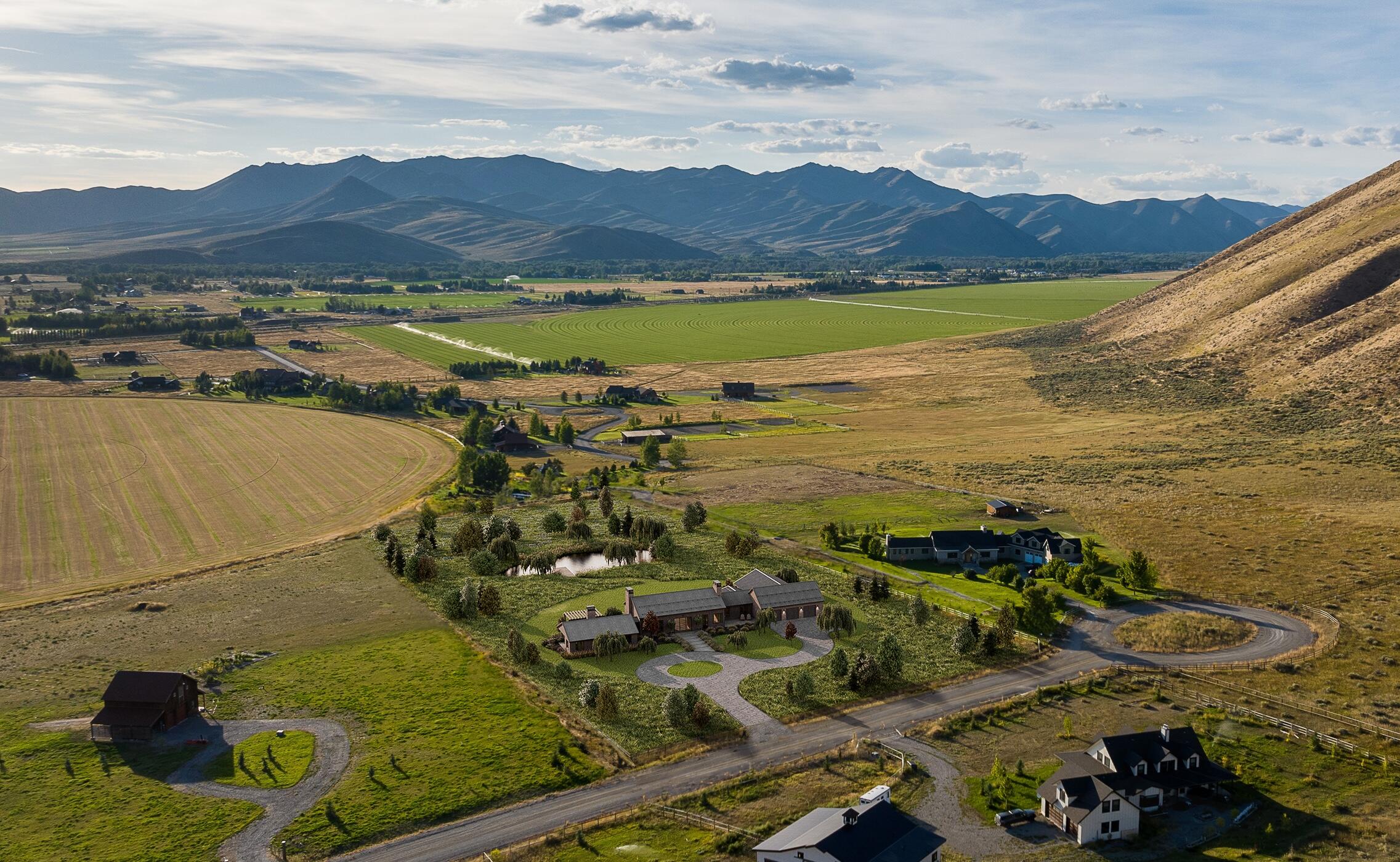 Front Aerial View Zoom