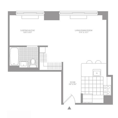 $4,277 | 111 Worth Street, Unit 10K | TriBeCa