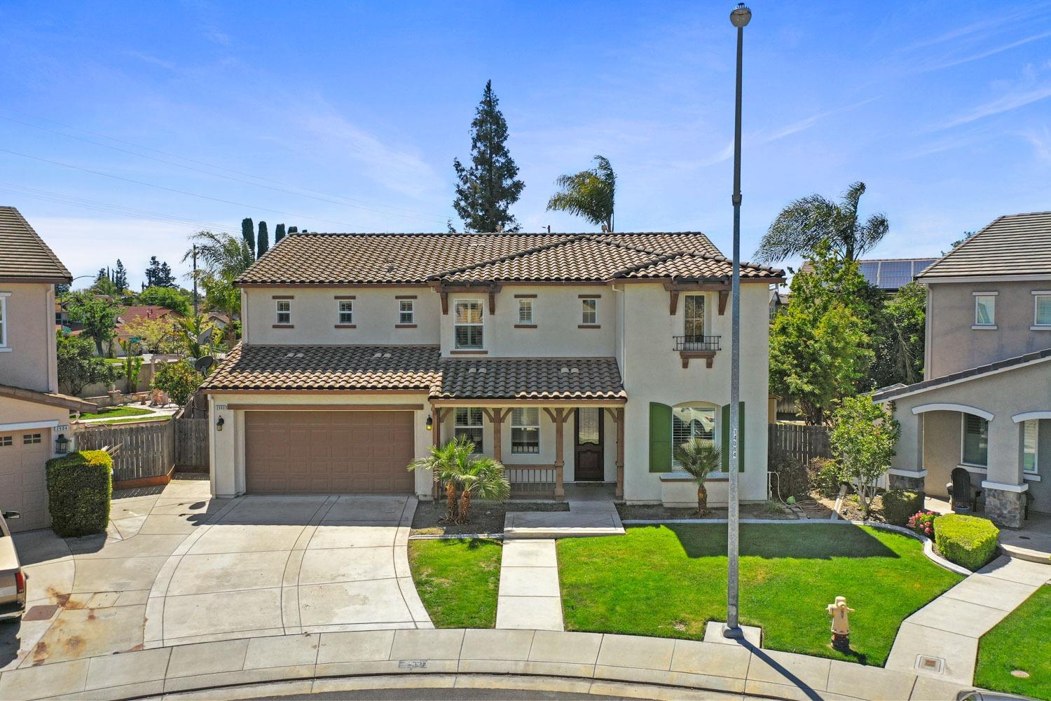 a front view of house with yard