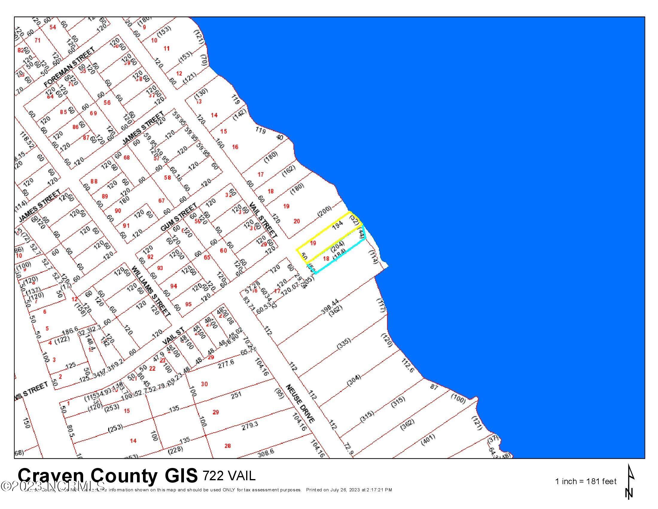 NEUSE WATERFRONT 2 LOTS