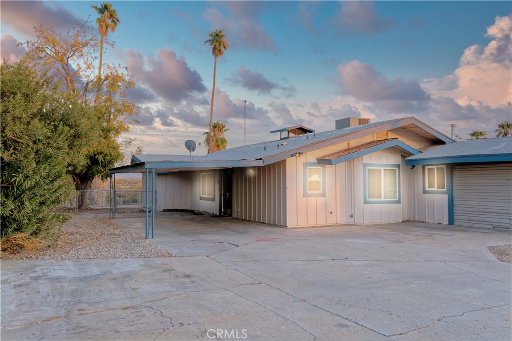 a view of a house with a sink and outdoor space