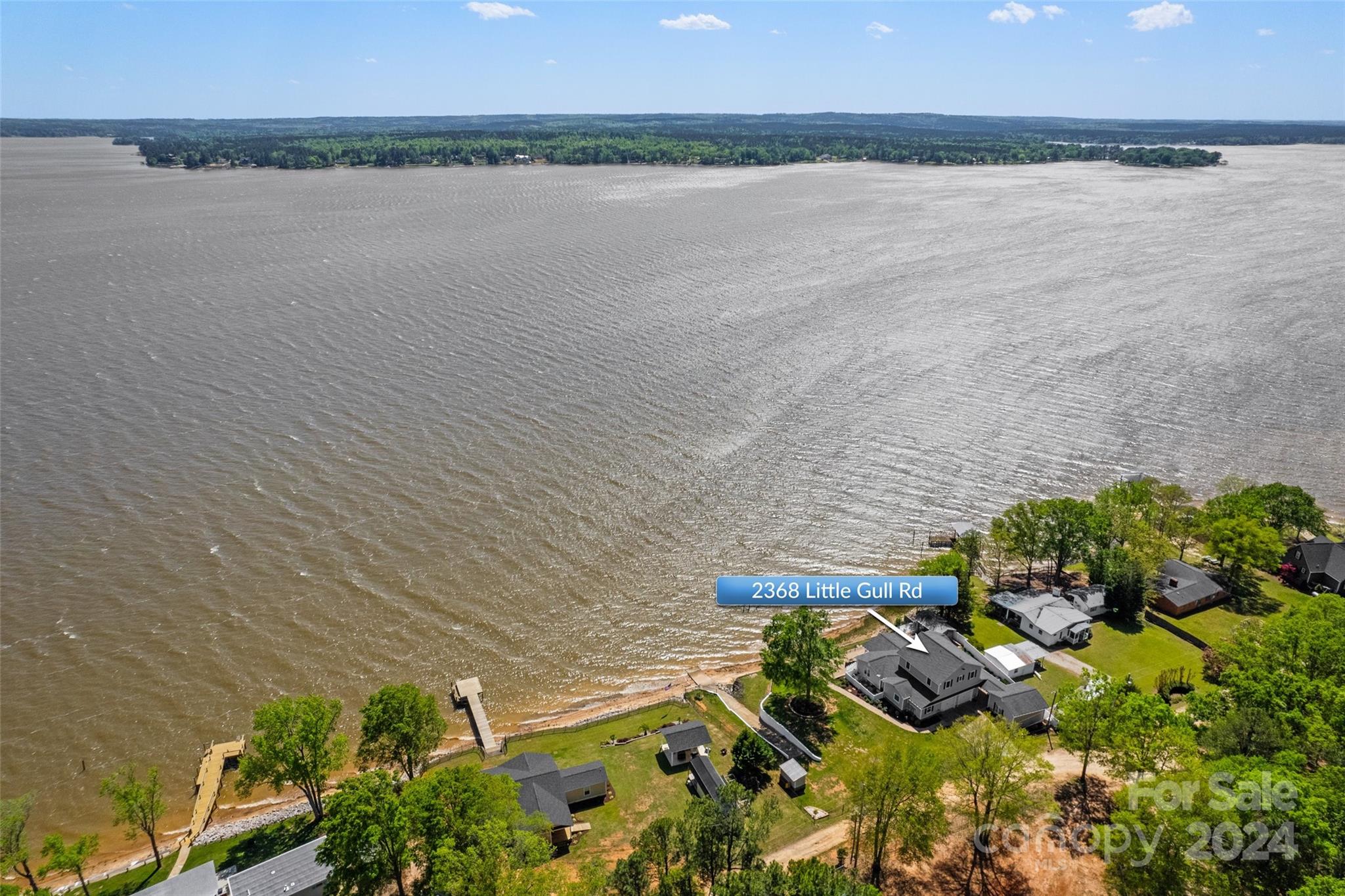 a view of an outdoor space and a lake view