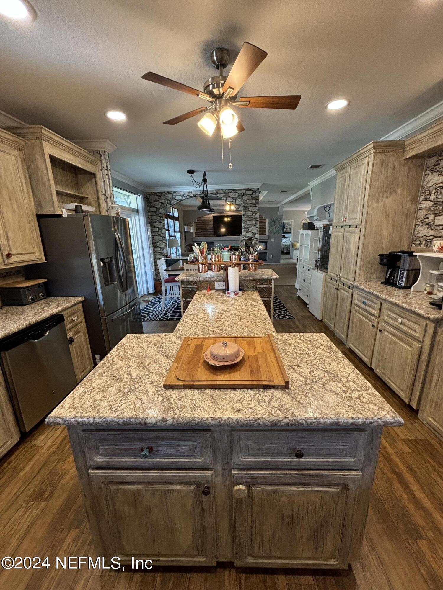 oversized kitchen