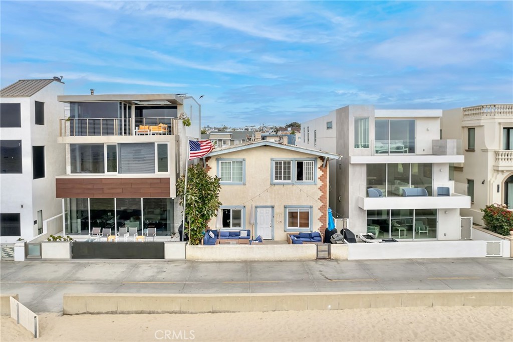 a view of a building with a terrace outdoor space