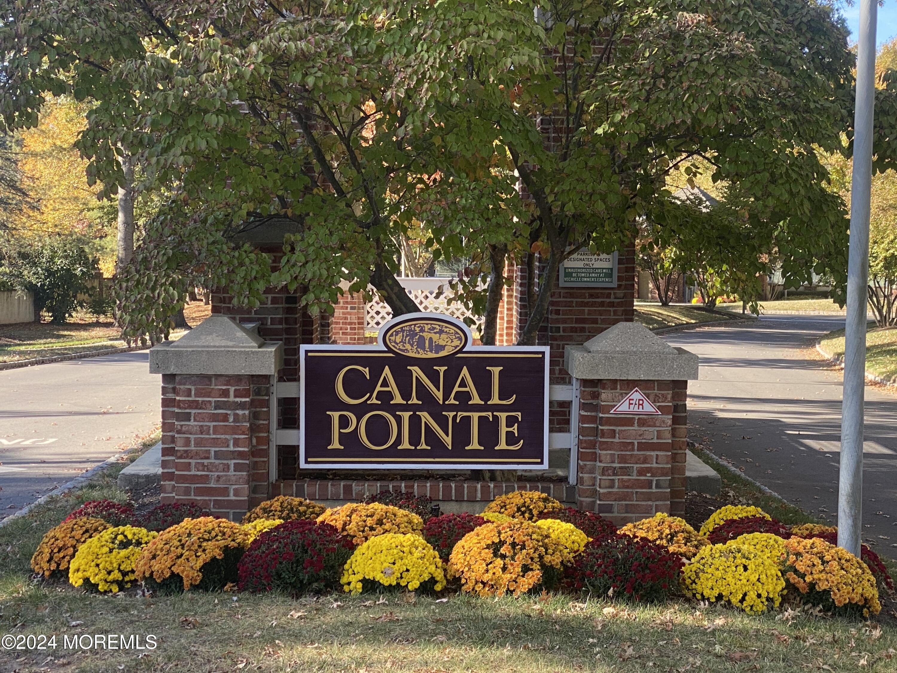 a view of a street sign board