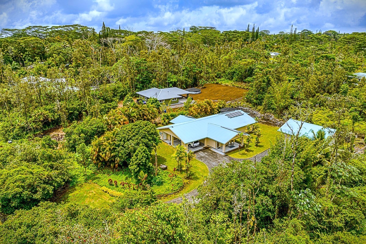 a view of a bunch of trees and outside space