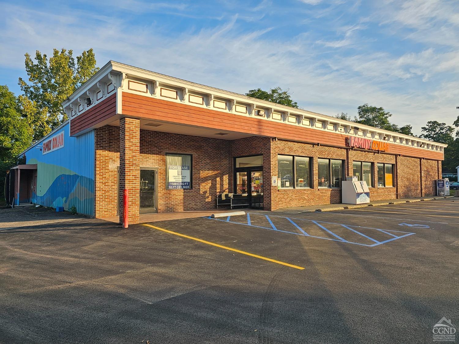 a view of a building with a outdoor space