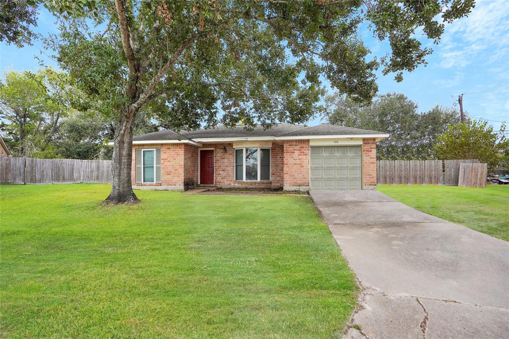 a view of a house with a back yard