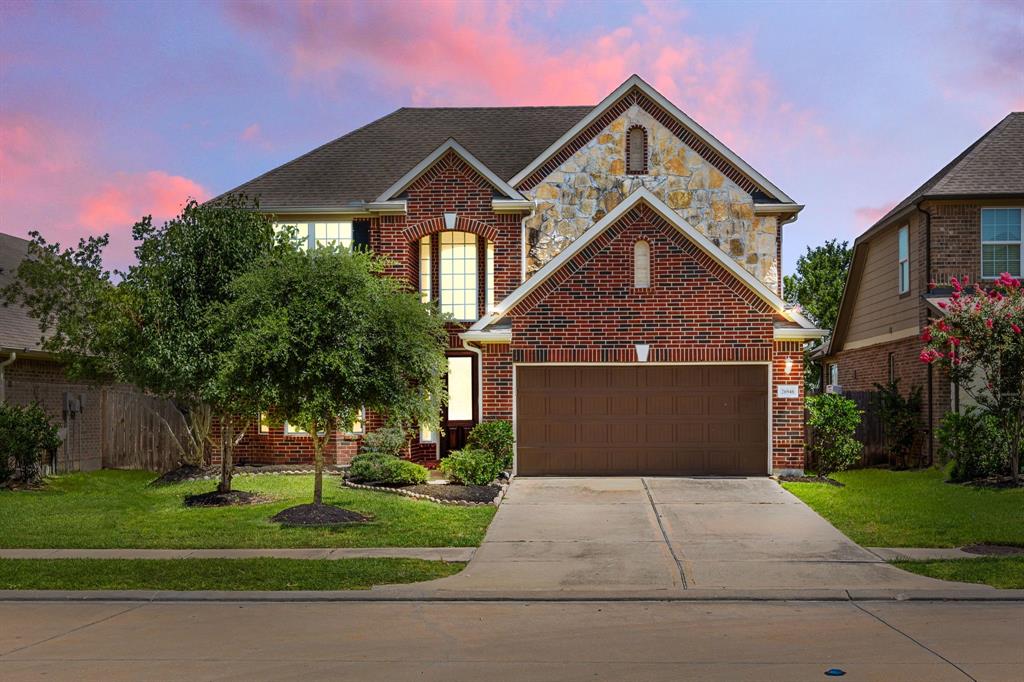 Welcome home to 26946 Mustang Retreat Lane located on a quiet street in the Silver Ranch community and zoned to Katy ISD! This stunning home has lovely curb appeal, a well-manicured lawn, beautiful landscaping, stone/brick elevation, beautiful outdoor lanterns and a double wide driveway!