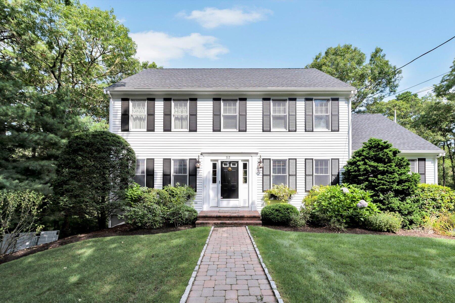 a house with garden