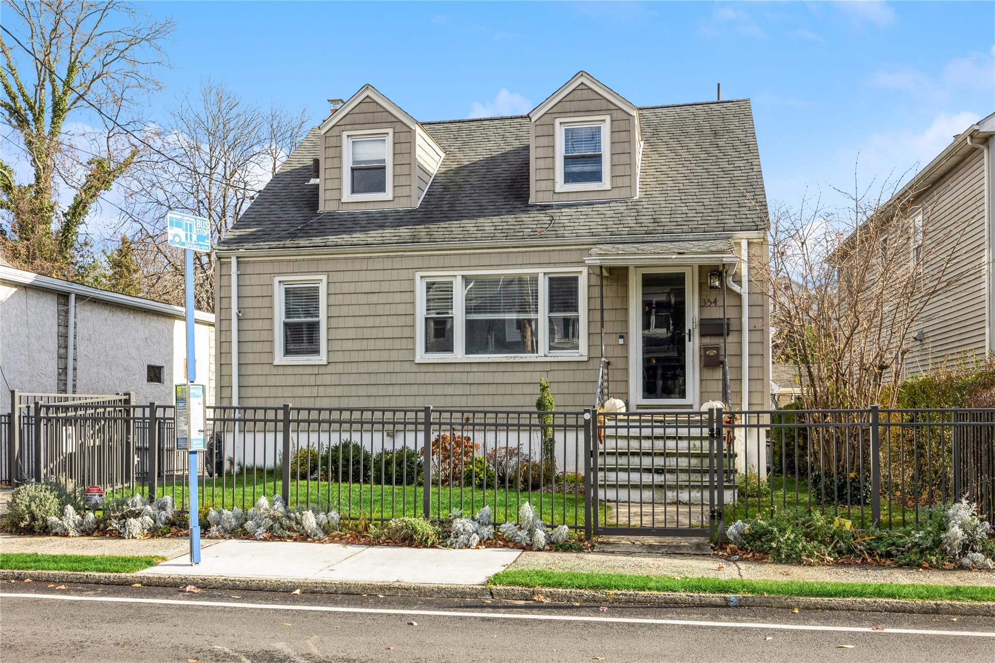 View of new england style home