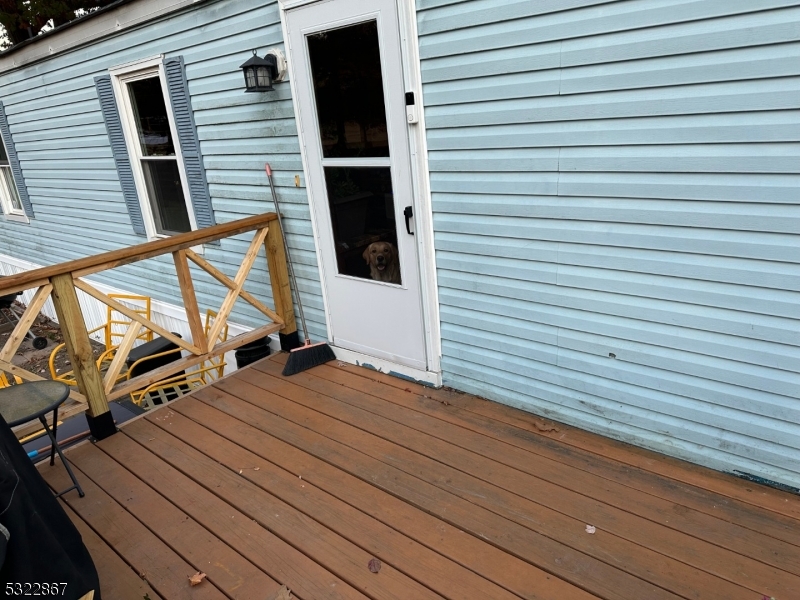 a view of outdoor space and deck