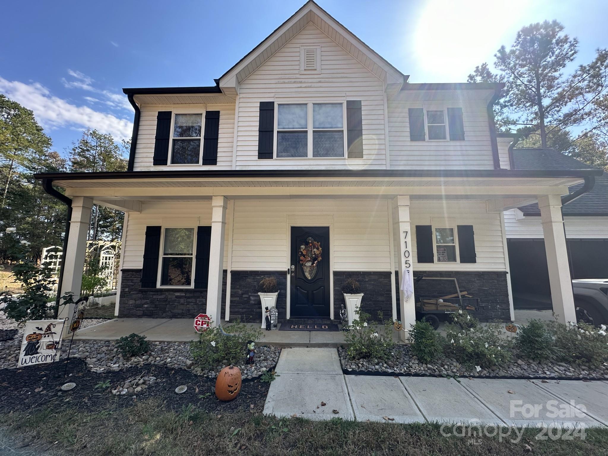 front view of a house