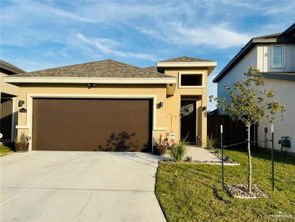 a house view with a outdoor space