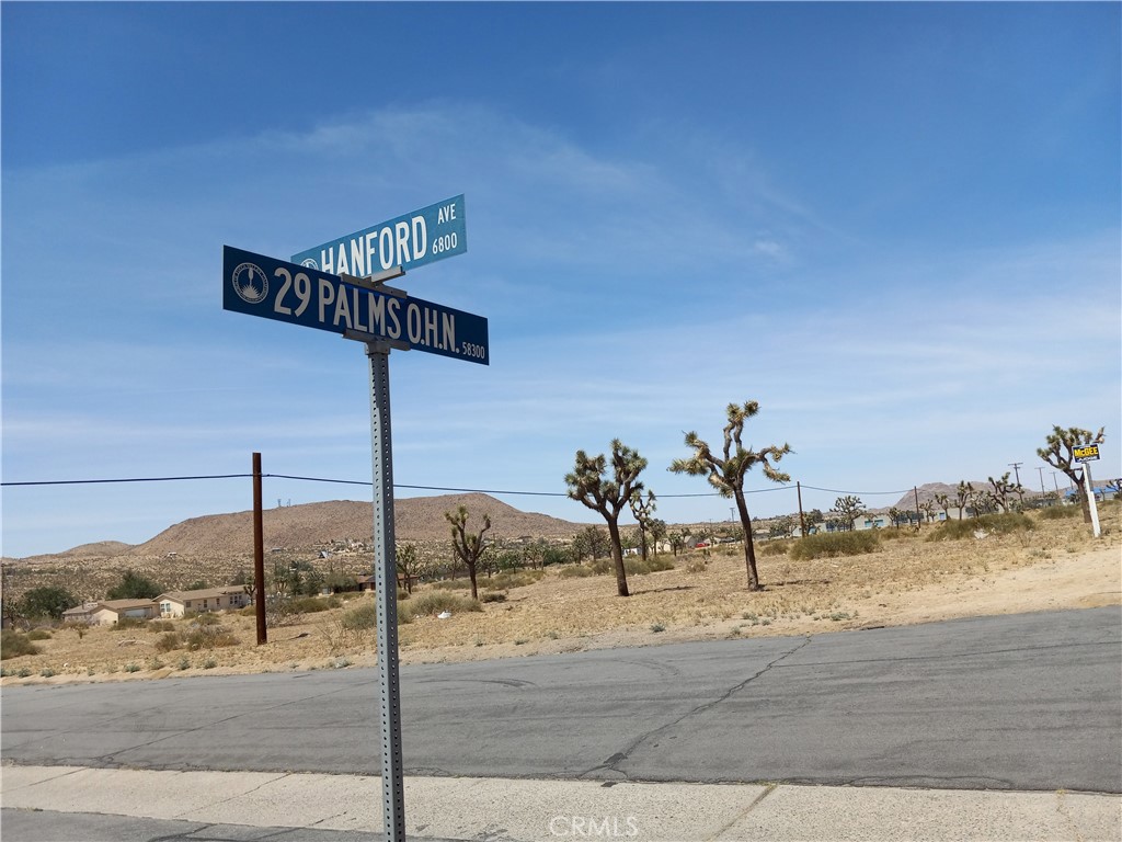 a view of a street