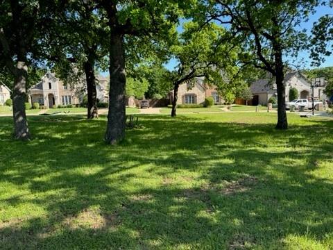 a view of green field with trees