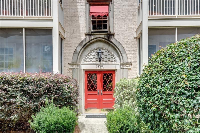 a front view of a house with entryway