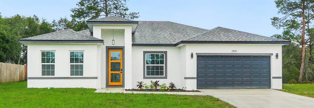 front view of a house