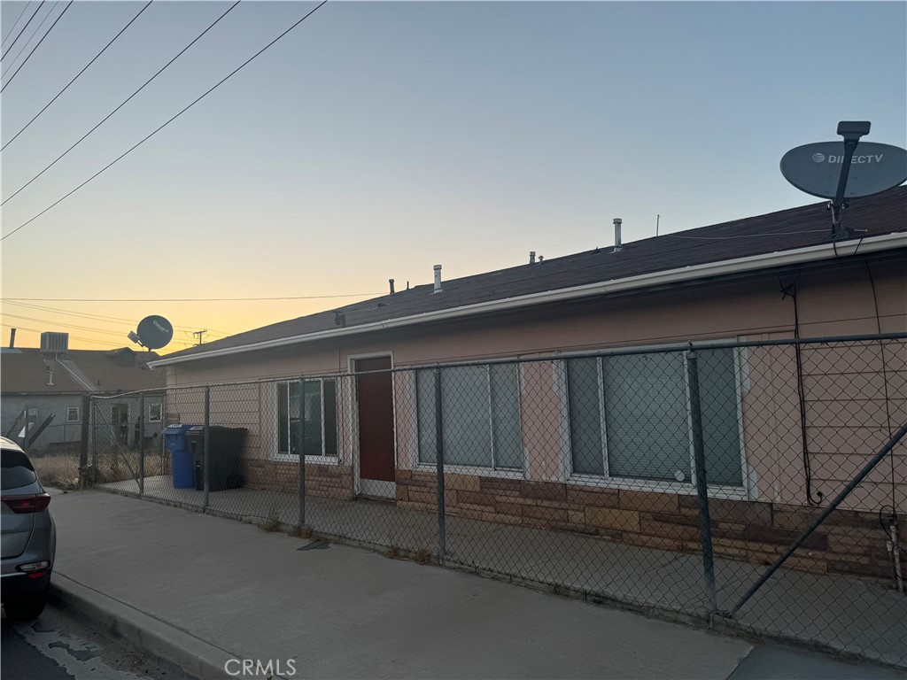 a terrace of a house