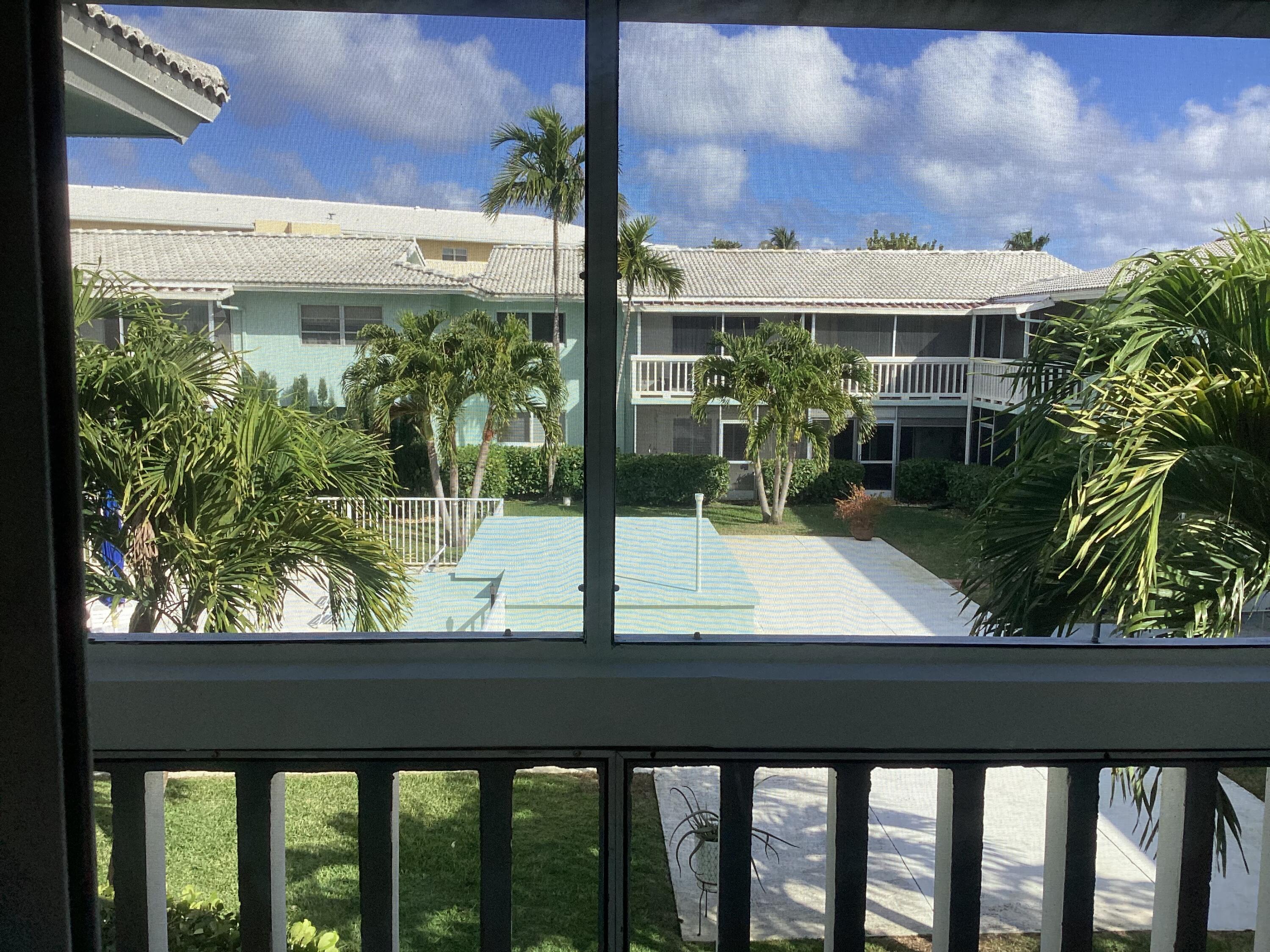 a view of balcony and patio