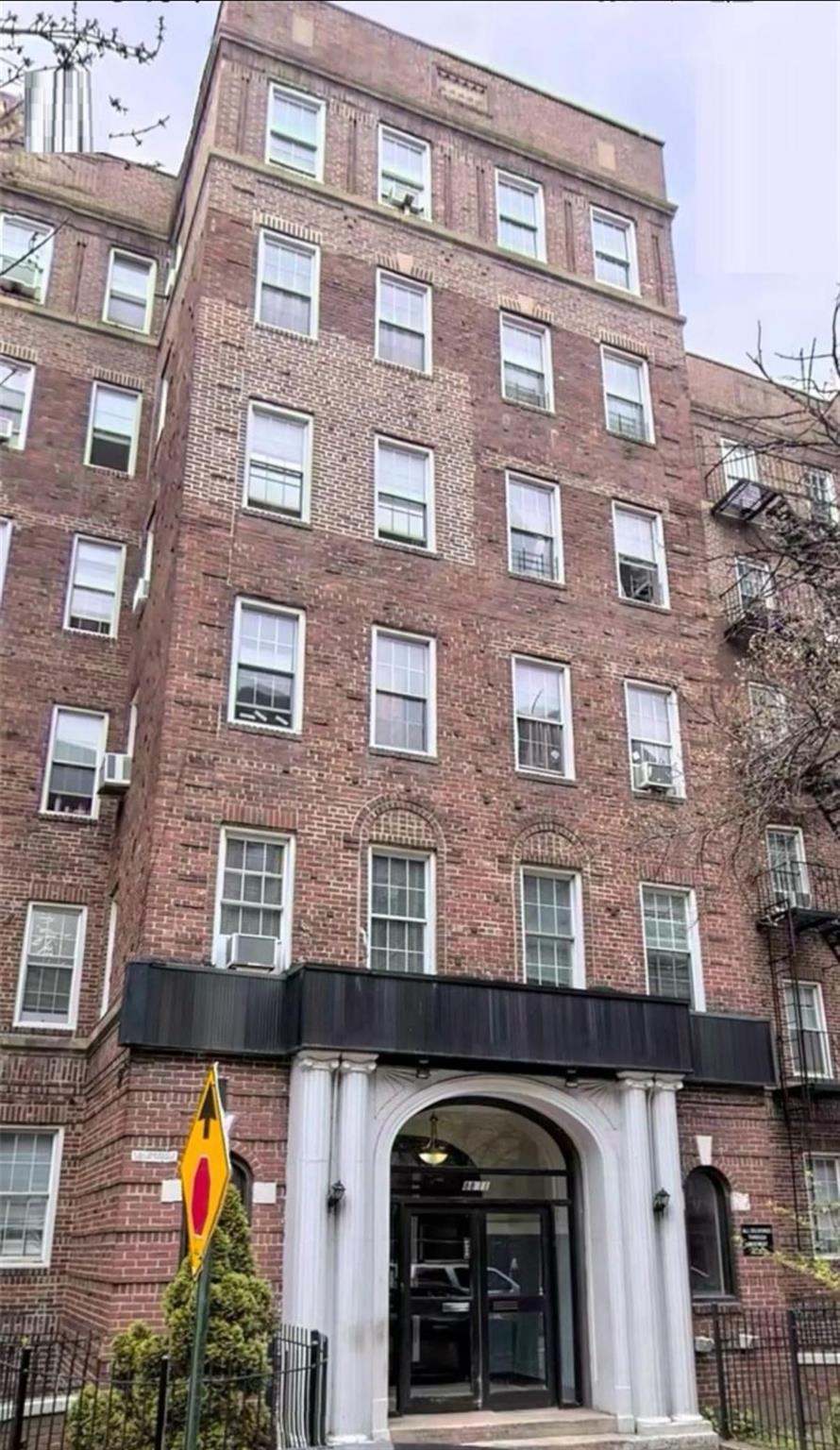 a view of building with a lot of windows