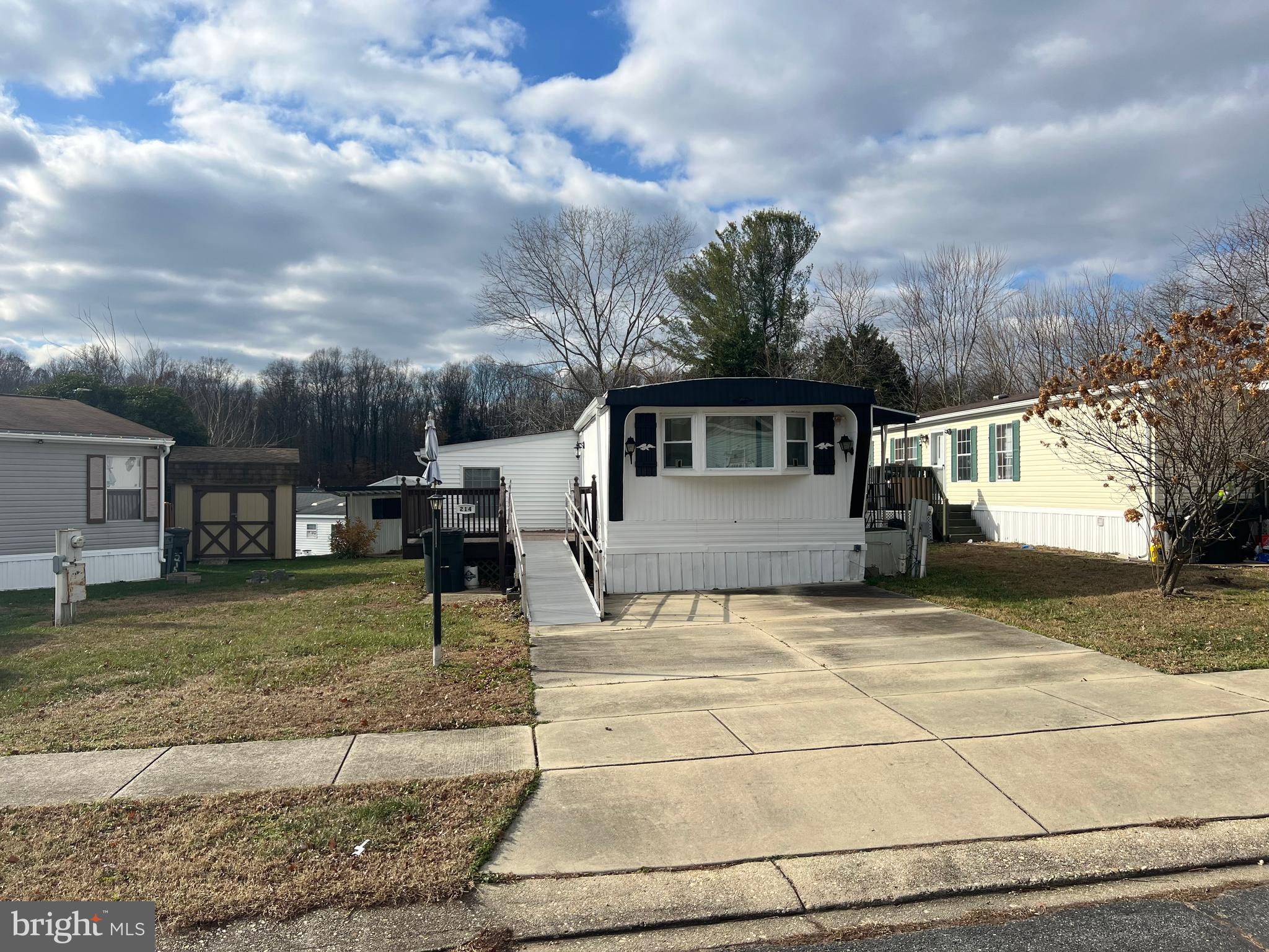 View of home from the street.