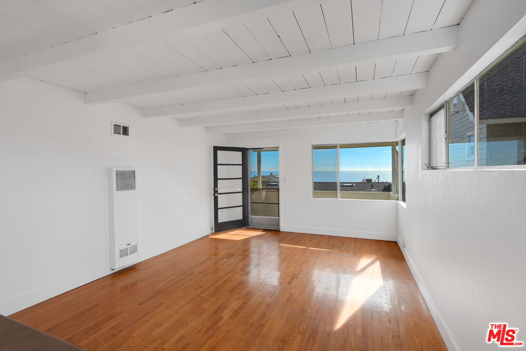 wooden floor in an empty room