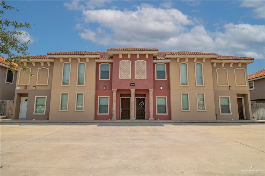 front view of a large building