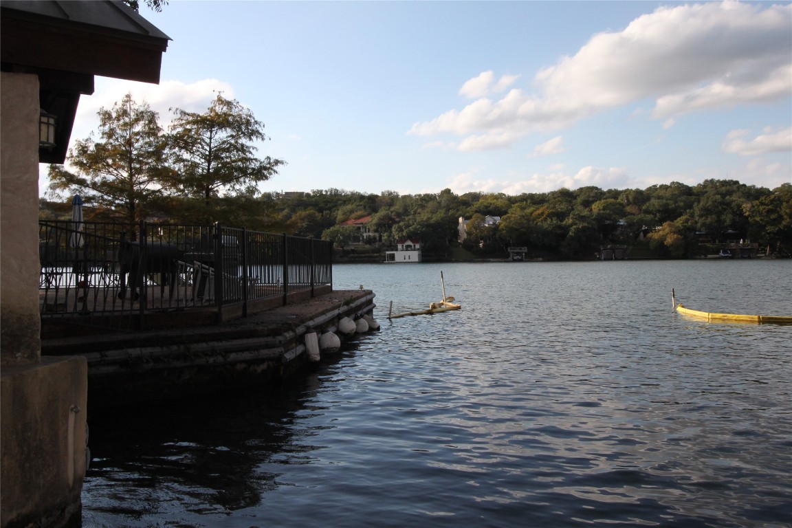 Views of Lake Austin at Waterfront home