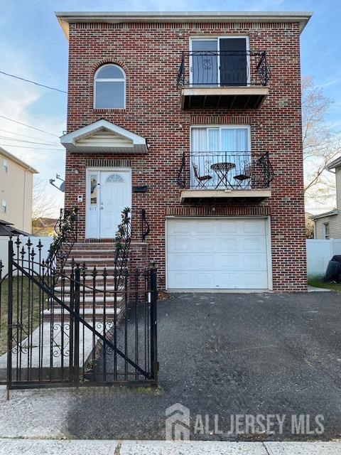 a view of front door of house