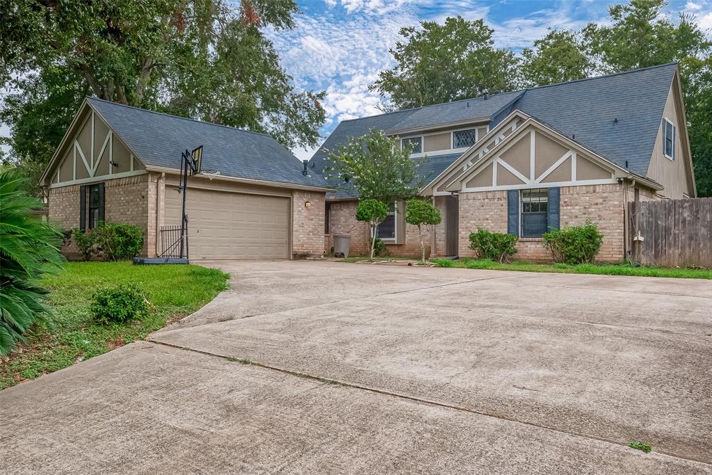 front view of a house and a yard