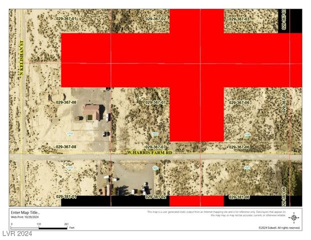 $50,000 | 1650 West Harris Farm Road | Pahrump