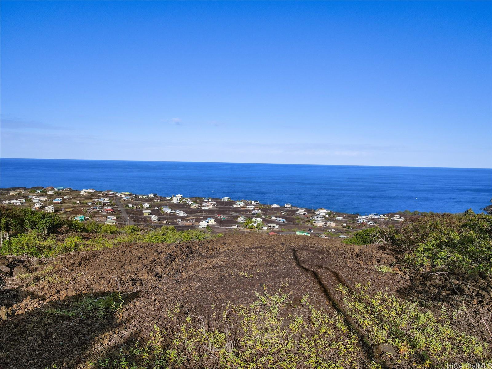 a view of an ocean