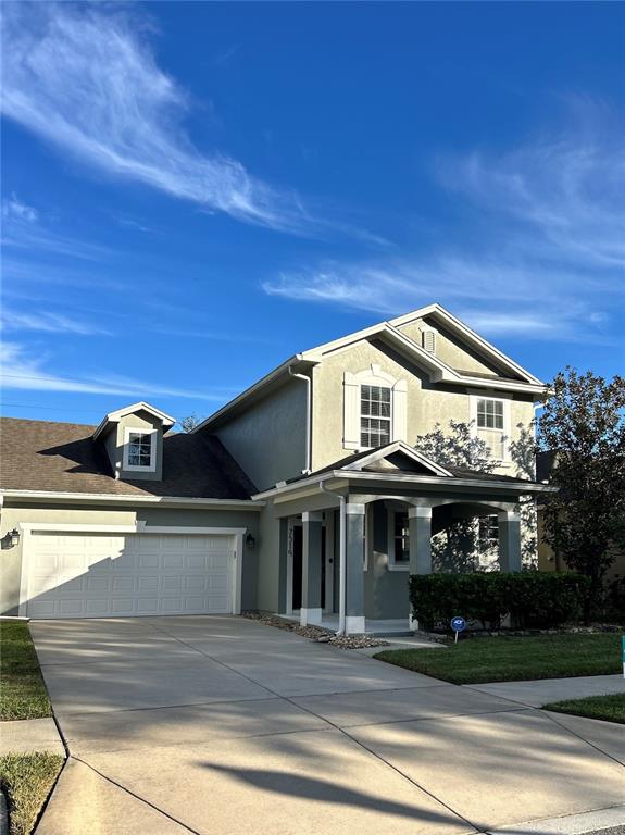 a view of a house with a outdoor space